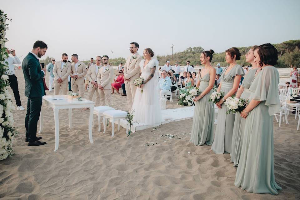 Wedding in spiaggia