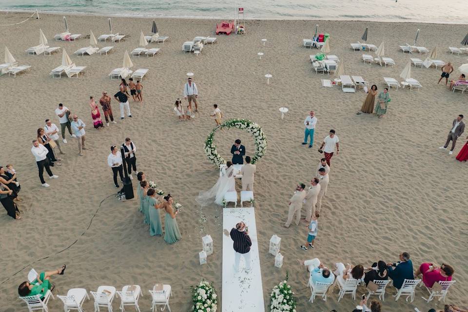Wedding in spiaggia