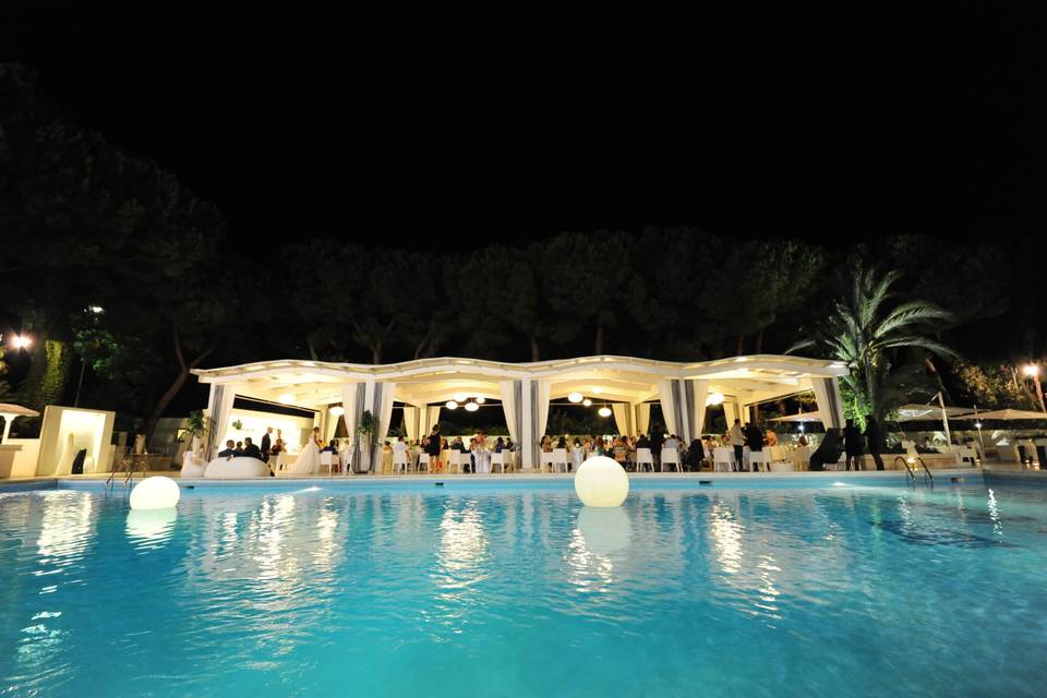 Outdoor Pool Garden