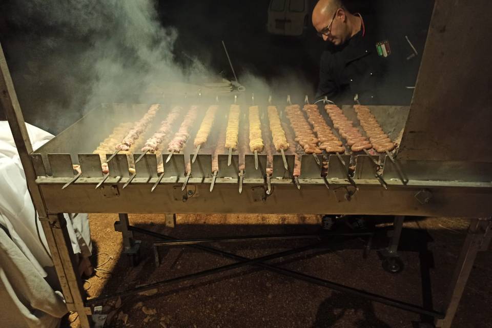 Barbecue a vista