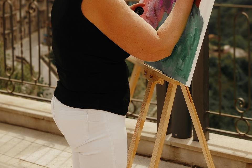 Live painting