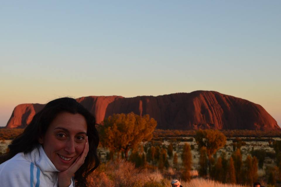 Ayers Rock all'alba- Australia