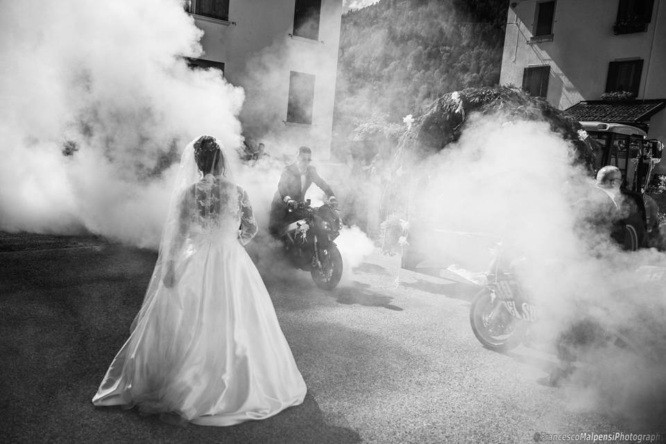 Sposa motori dolomiti