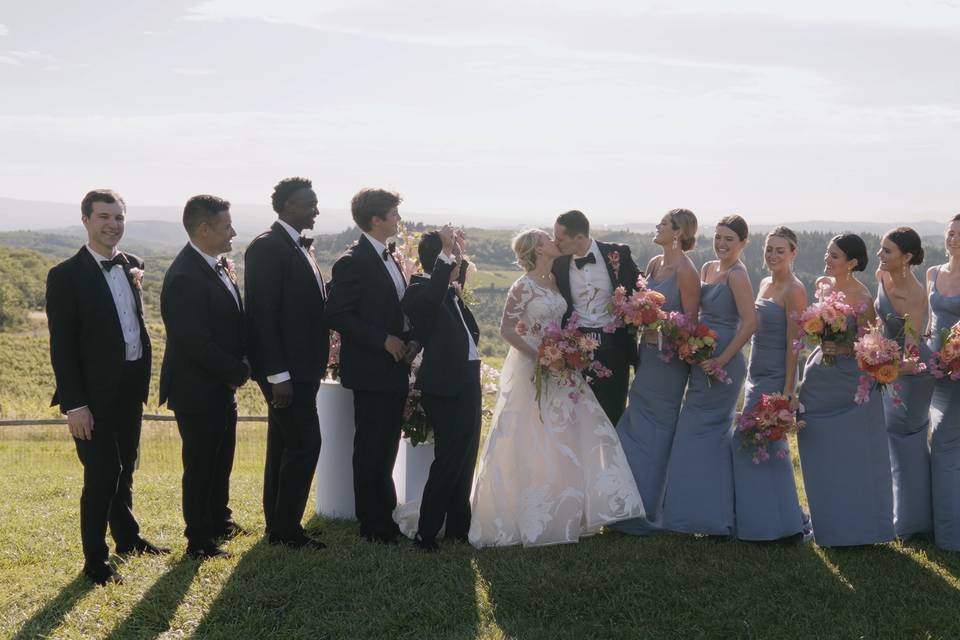 Bridesmaids and Groomsmen