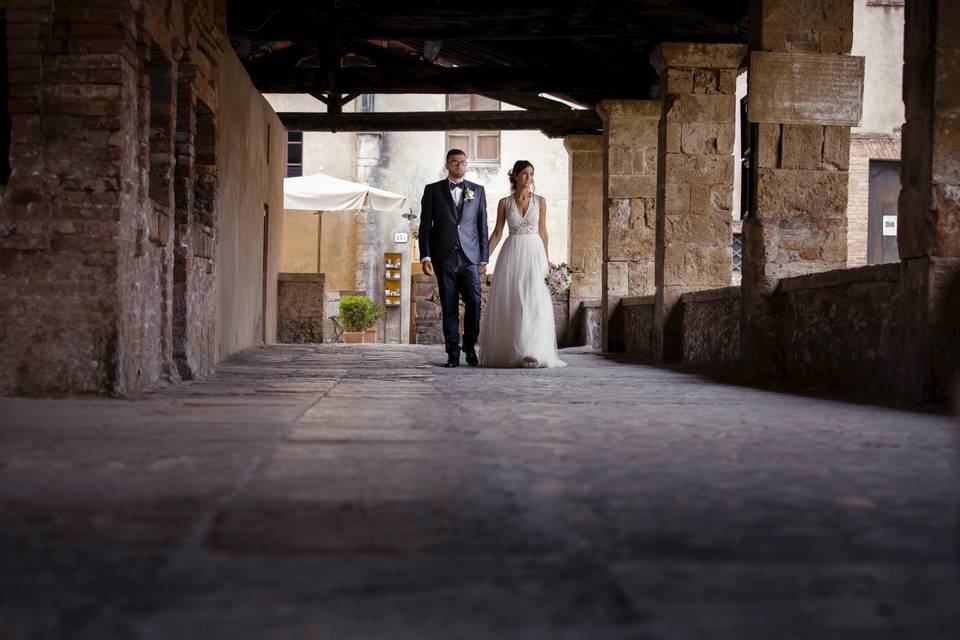 Wedding  in Val d'Orcia