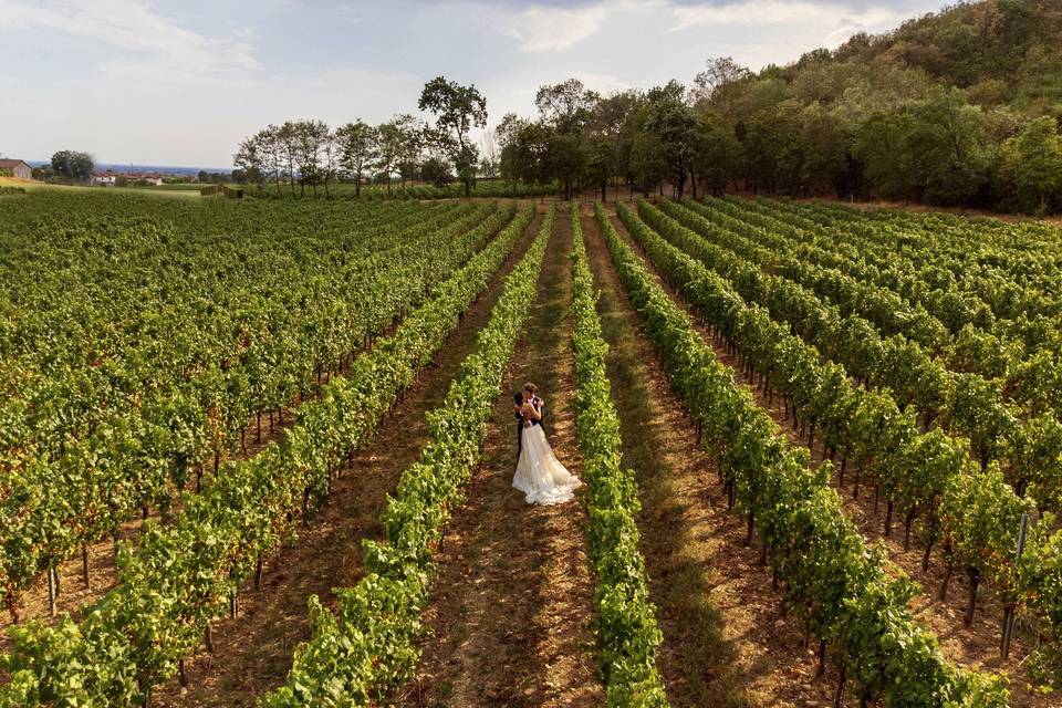 Sposi in vigna