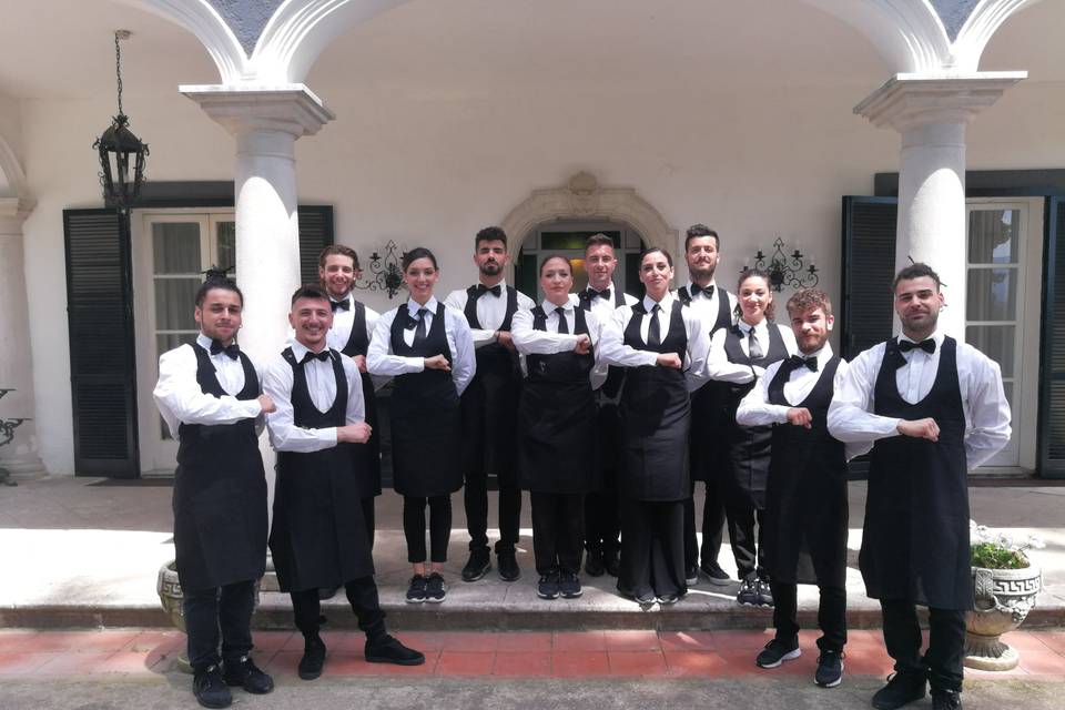 The waiters show