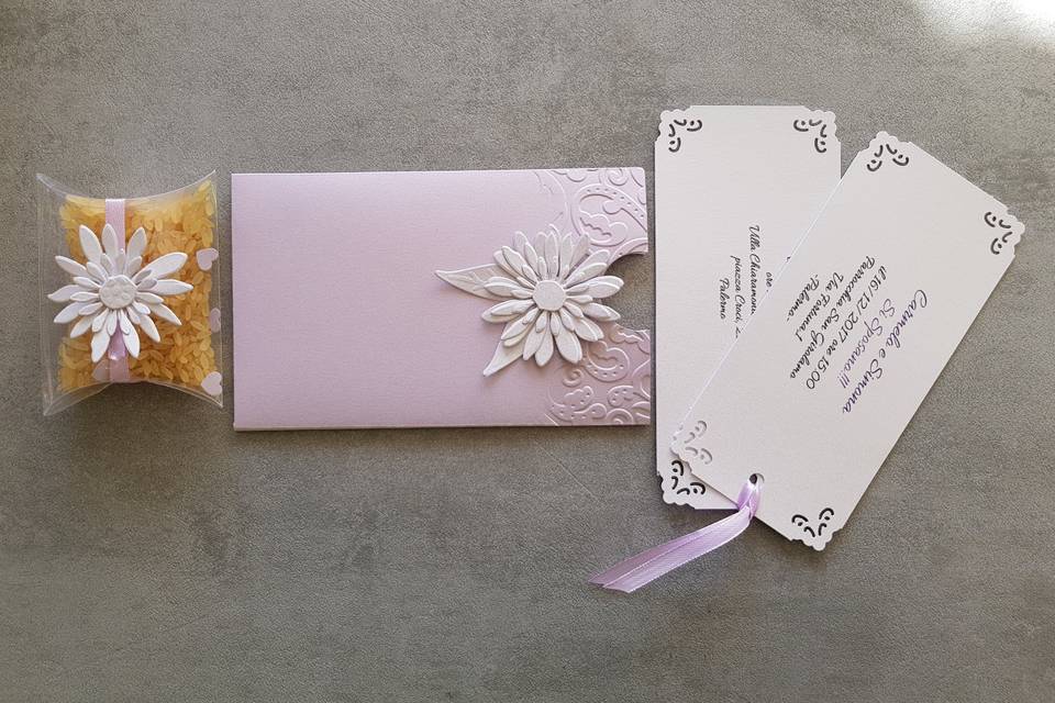 Partecipazione  fiore