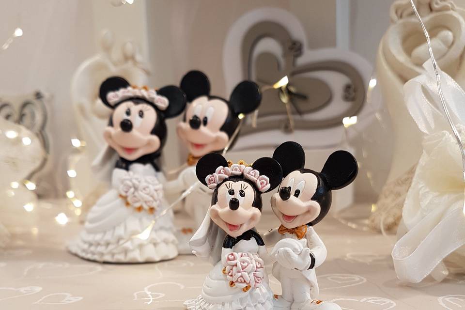 Minnie e topolino sposi