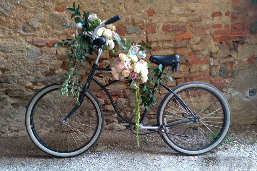 Floral bike