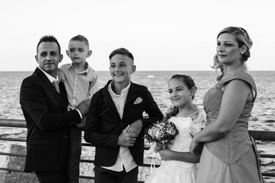 Matrimonio foto famiglia