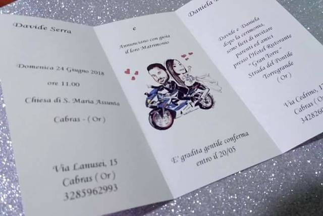 Wedding Invitation by Clemy Striano