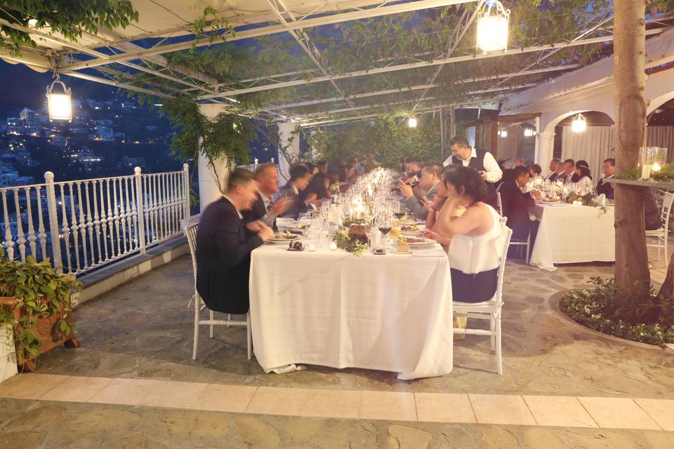 Wedding in positano