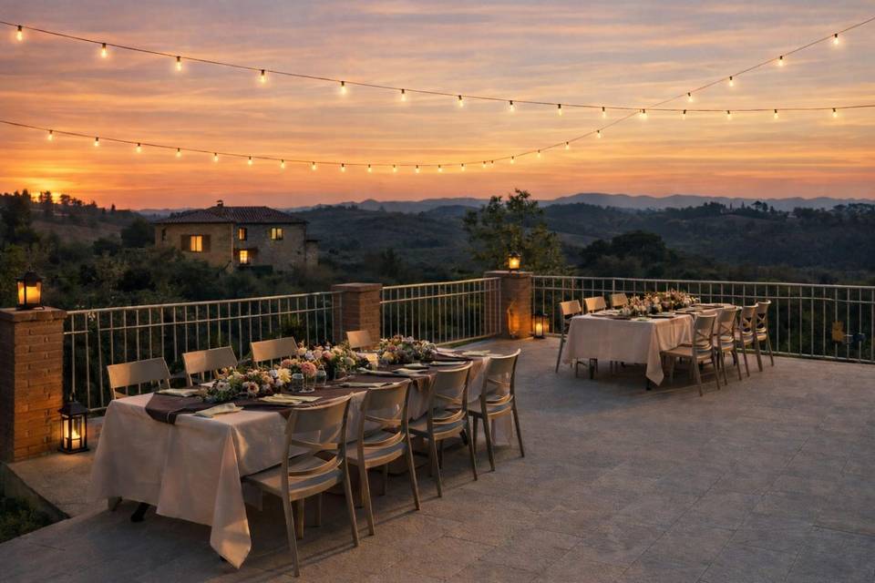 La nostra terrazza. momento ro