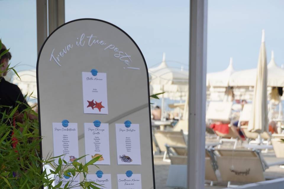 Tableau de mariage E&L