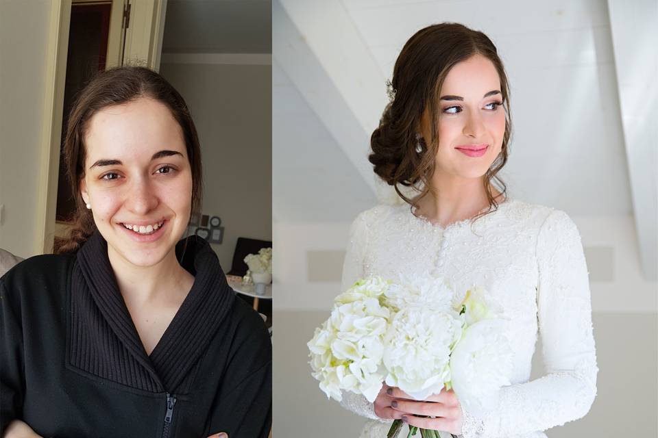 Trucco e acconciatura sposa