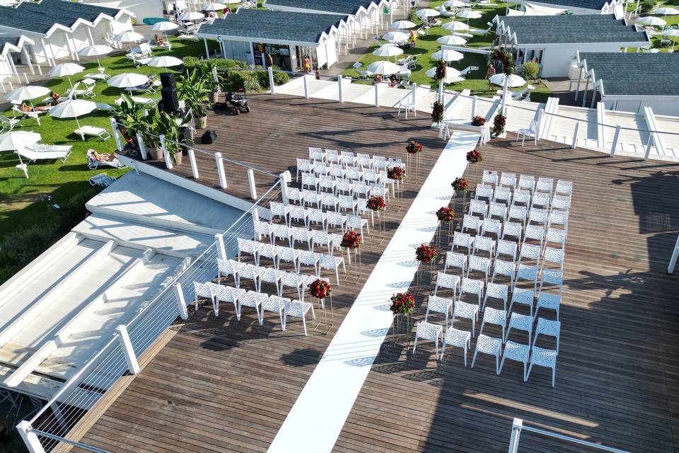 Terrazza matrimonio