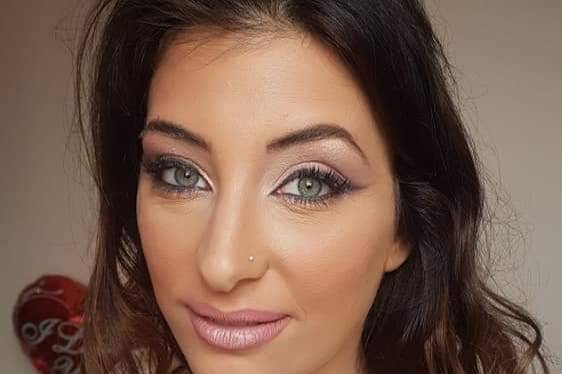 occhi verdi,make-up perfetto
