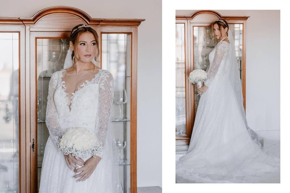 sposa romantica