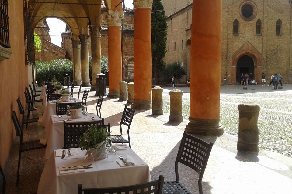 Scorcio della piazza più bella