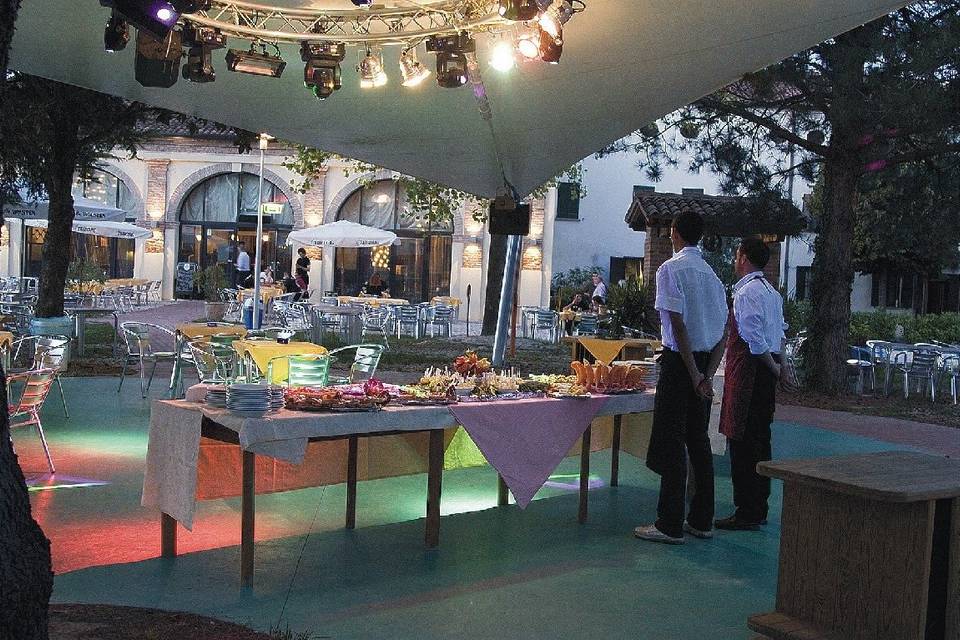 Buffet di benvenuto