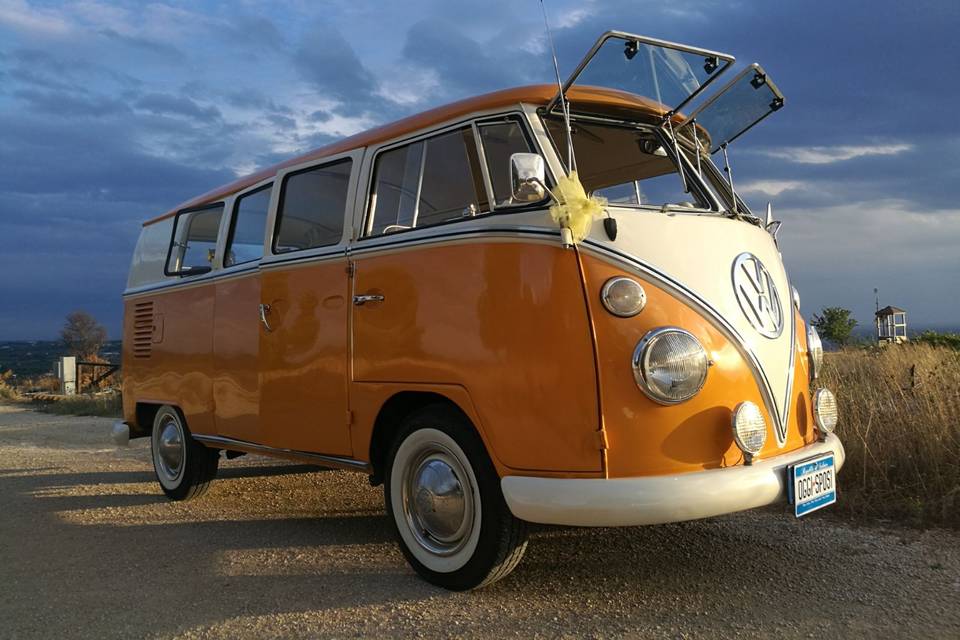 Vw t2 verde 1969