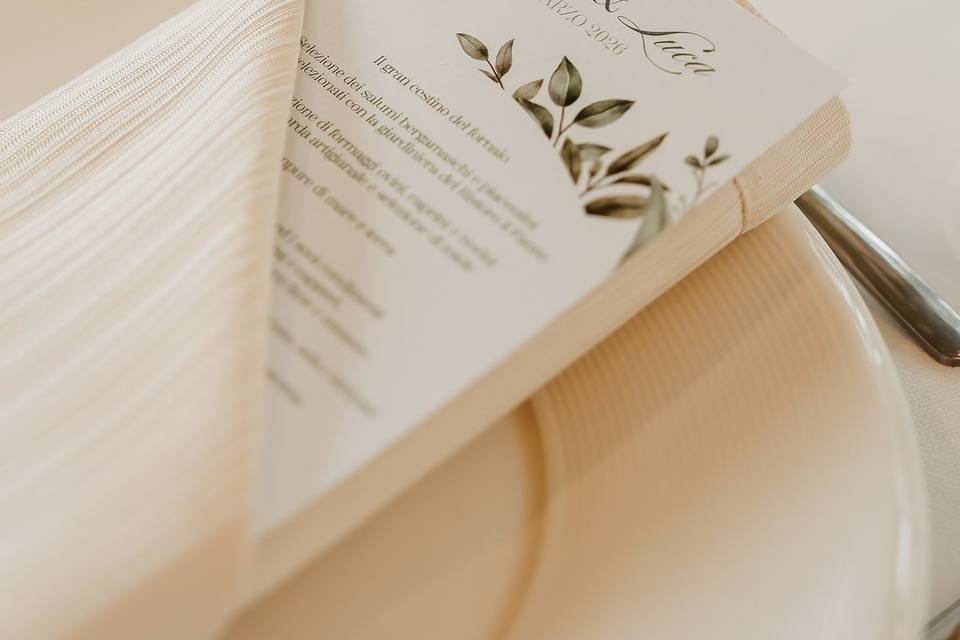 Stampa menu personalizzata