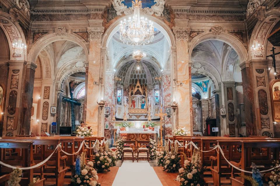 Allestimento cerimonia