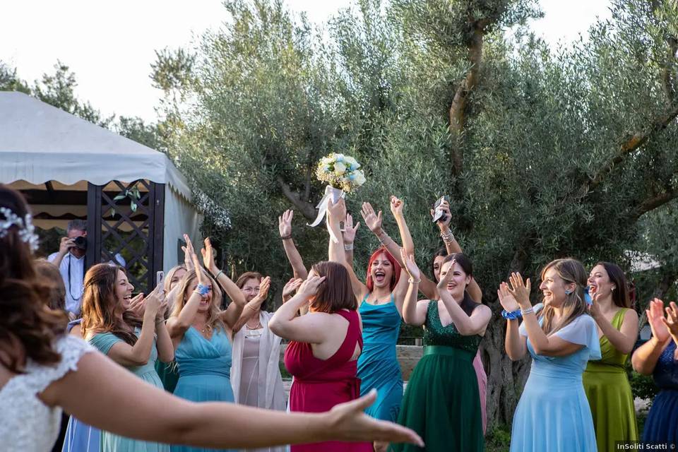 Lancio bouquet