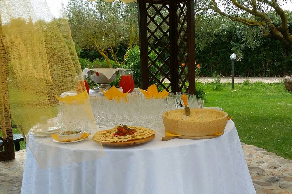 Aperitivo di benvenuto