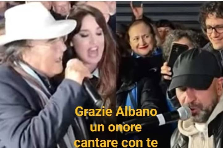 CON ALBANO E CHECCO ZALONE