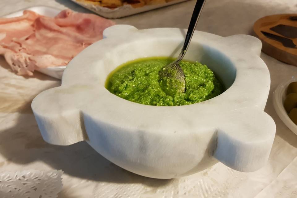 Pesto al mortaio