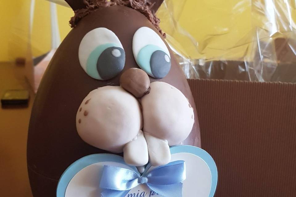 Coniglio di cioccolata