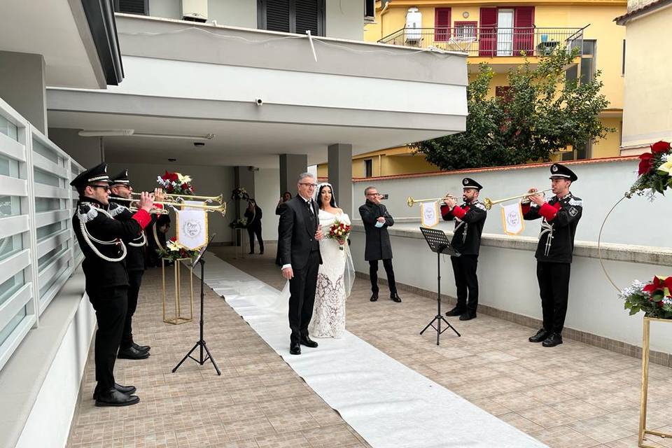 Sorpresa alla sposa