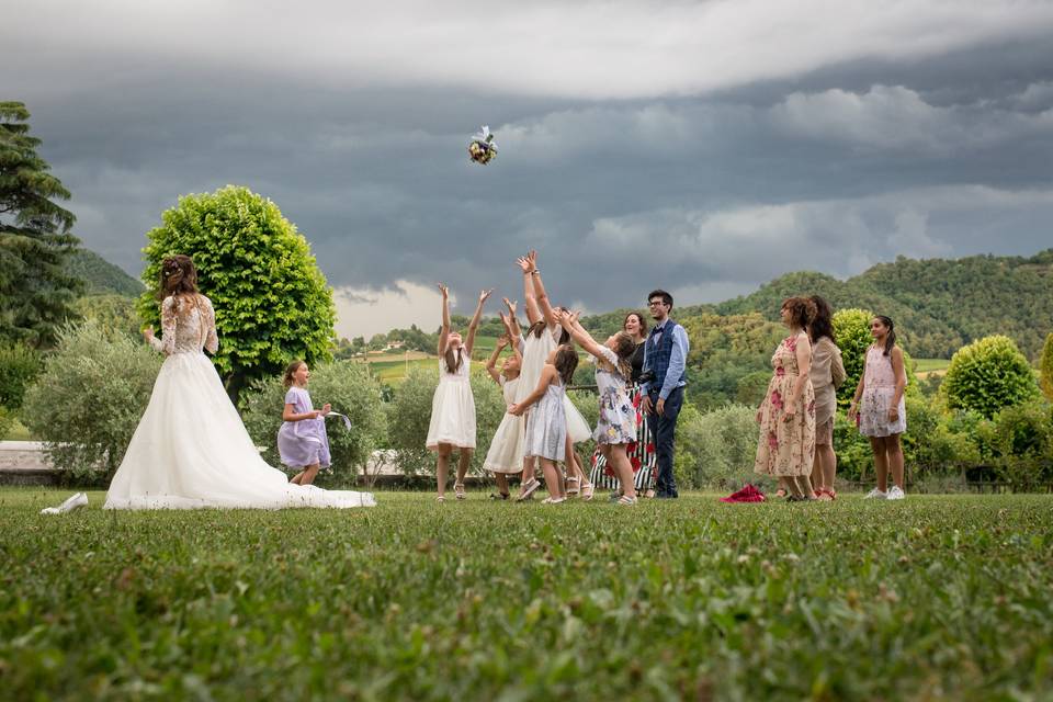 Lancio del Bouquet