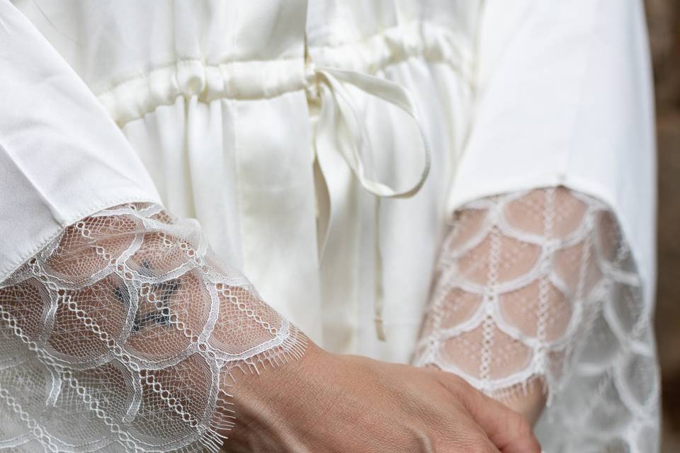 Preparazione sposa dettagli