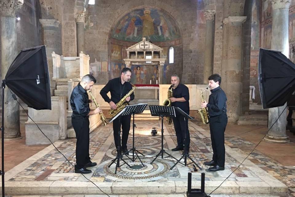 Sax Quartet-matrimoni-Roma