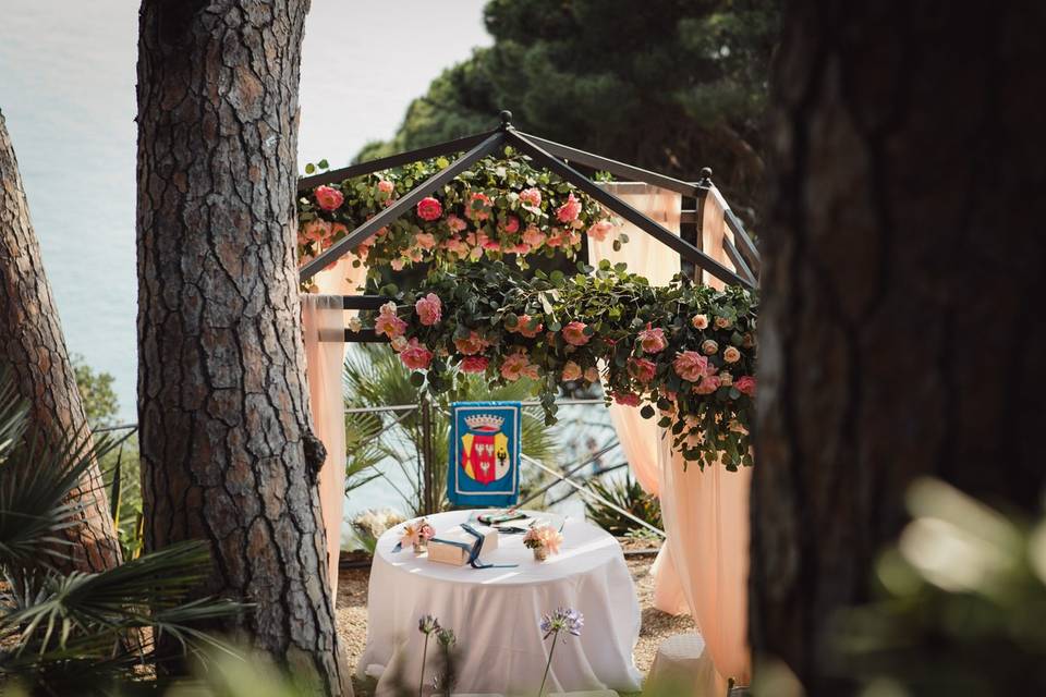 Gazebo matrimonio