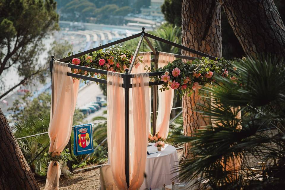 Gazebo matrimonio