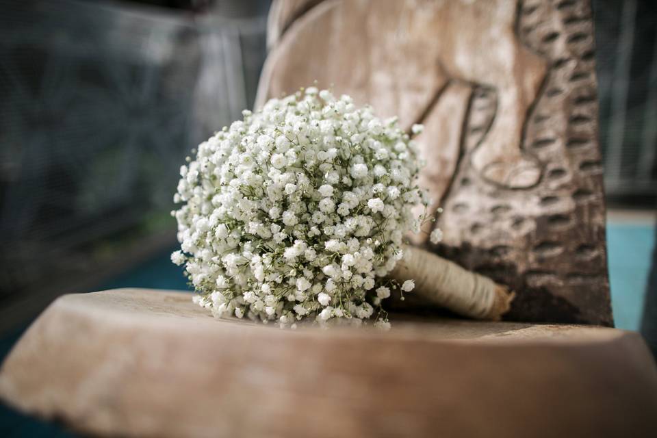 Bouquet sposa fresie