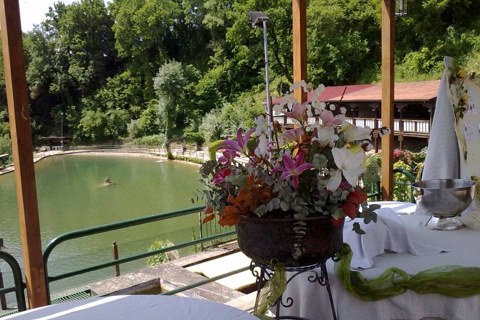 Panoramica dall'aperitivo di benvenuto