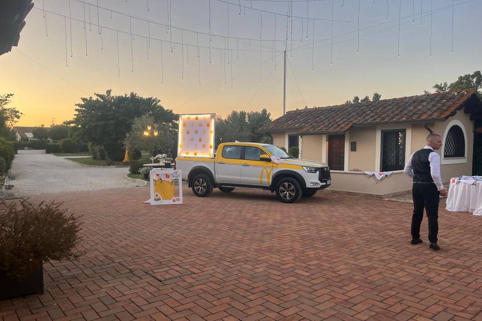 Pick up wedding