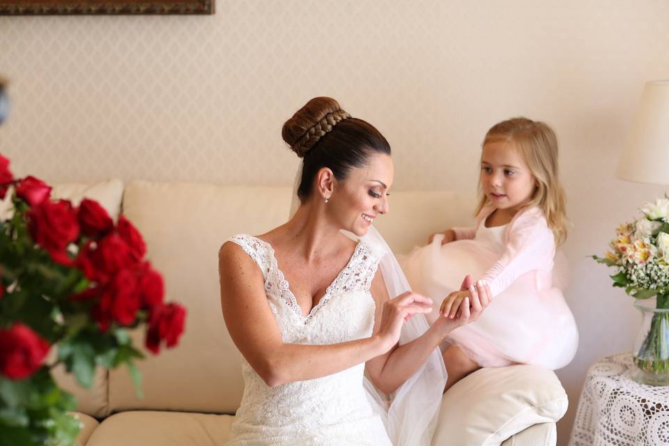 Preparazione della sposa