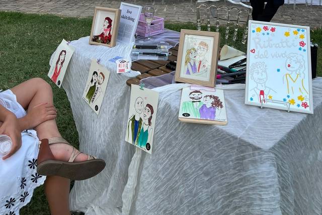 LIVE SKETCHING MATRIMONIO