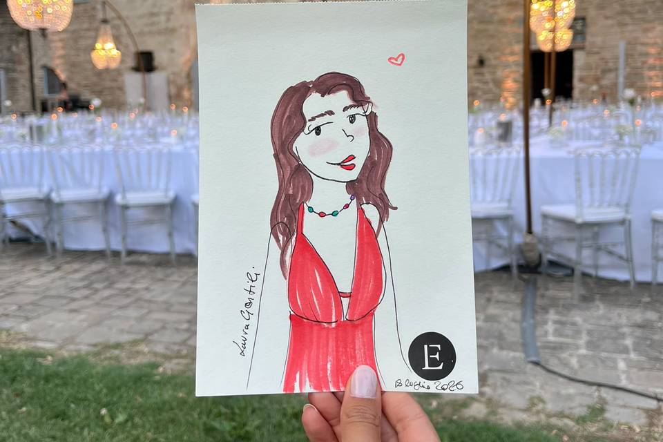 LIVE SKETCHING MATRIMONIO
