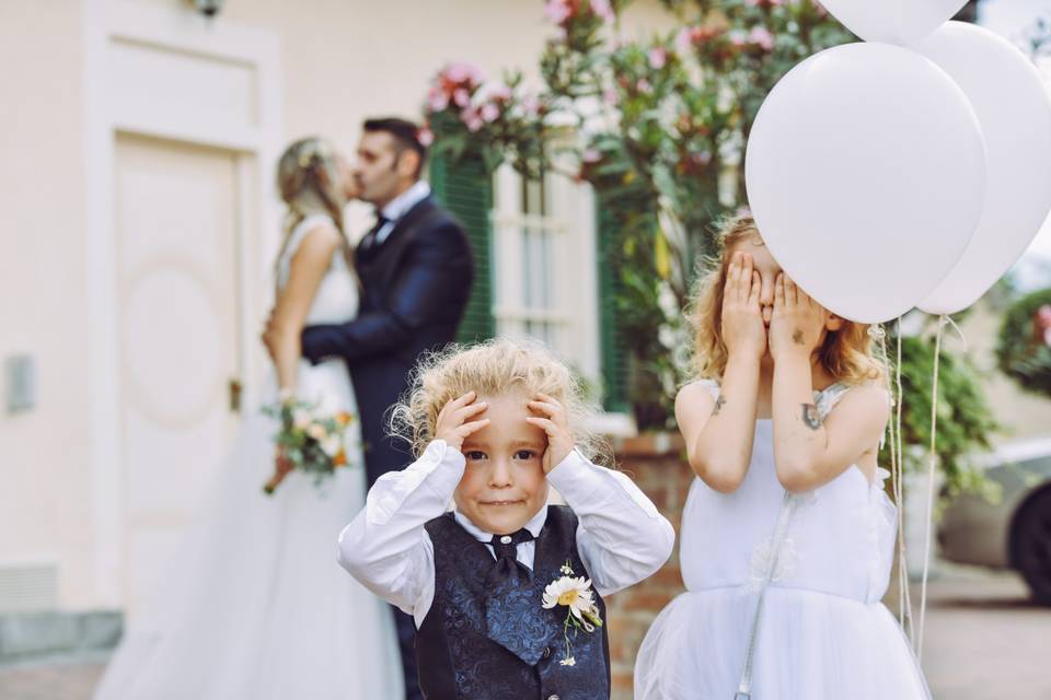 Mamma & Papà si baciano!