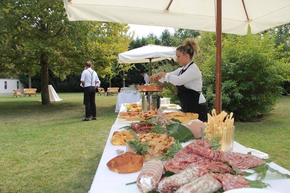 Buffet rustico aperitivo