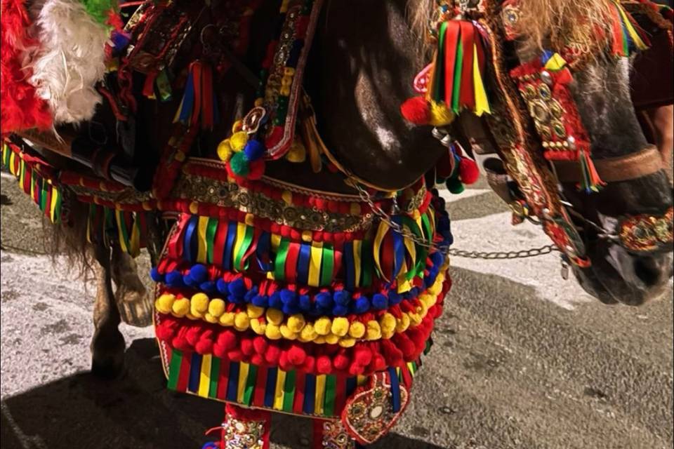 Pony con Carrettino Siciliano