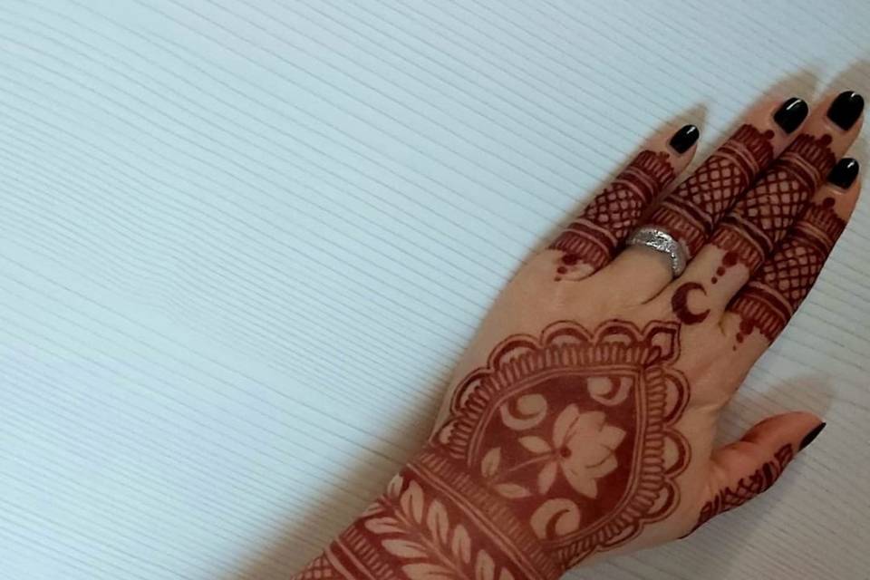 Bridal mehndi