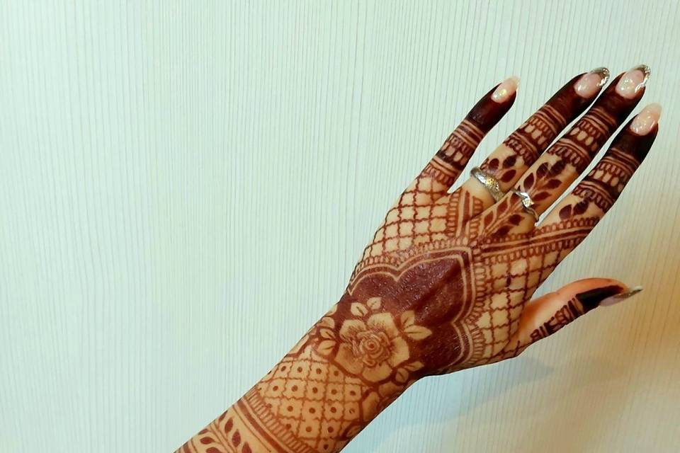 Bridal mehndi